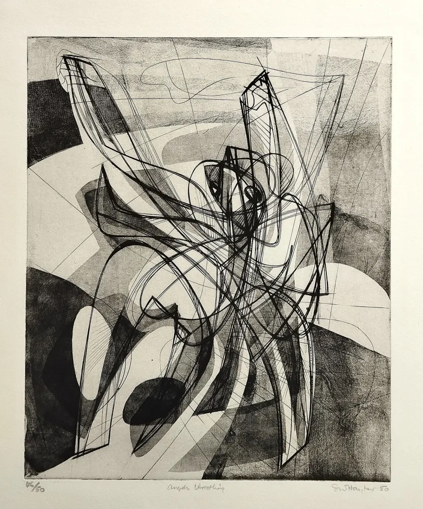 Ets Hayter - Angels wrestling