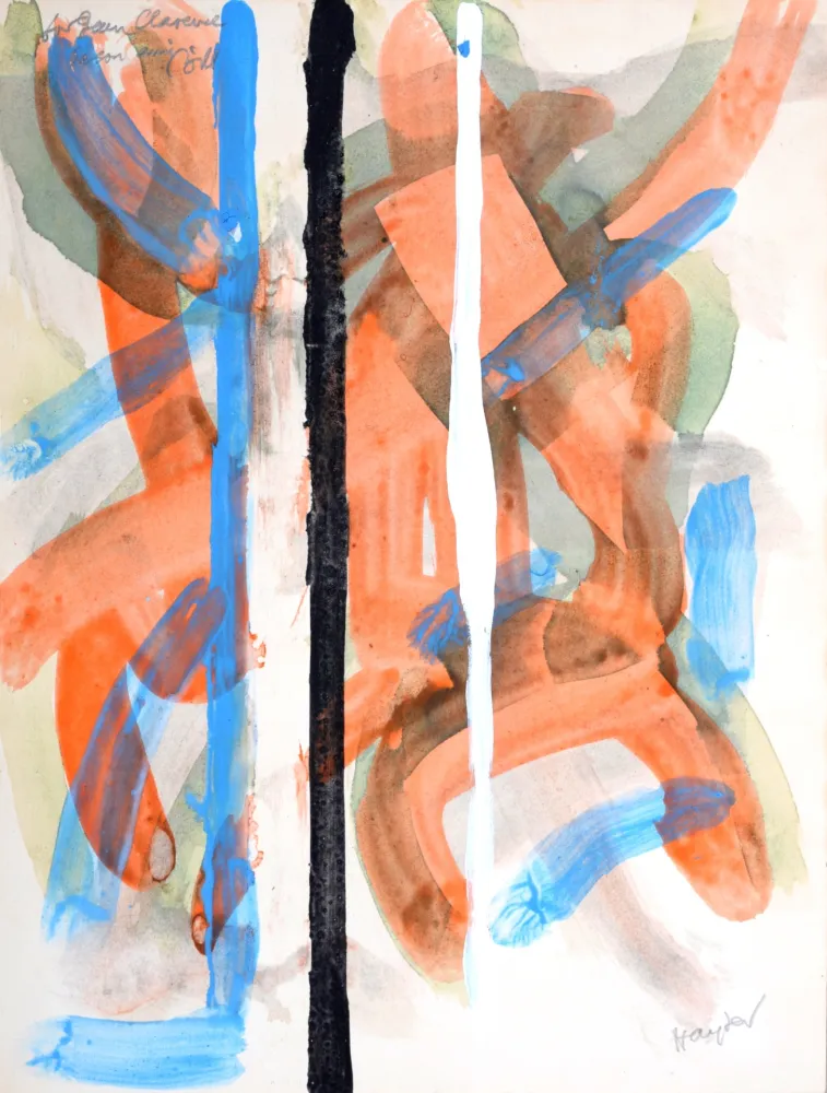 Geen Techniek Hayter - Composition, circa 1980 - Hand-signed