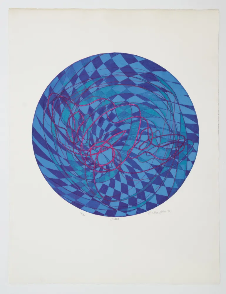 Ets En Aquatint Hayter - L'ŒIL, 1971.
