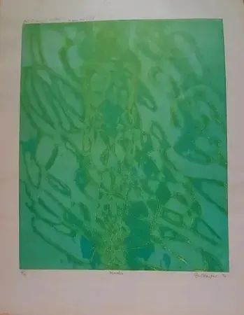 Gravure Hayter - Marais (1976)