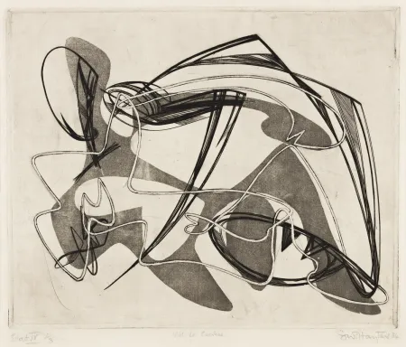 Ets Hayter - Viol de Lucrece