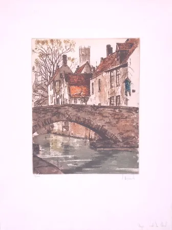 Ets Hebbelinck - Bruges : Pont du cheval