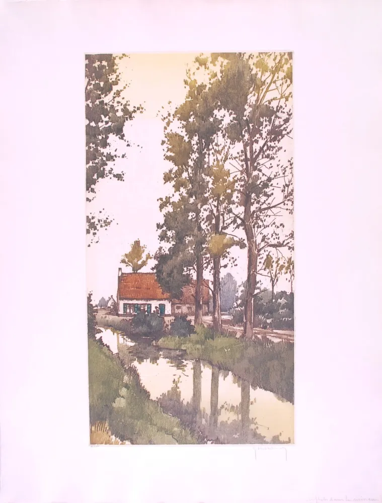 Ets Hebbelinck - Reflet dans le ruisseau