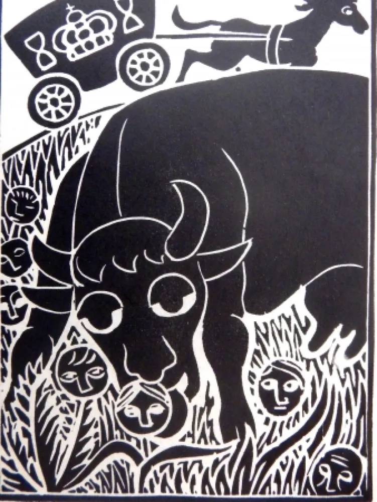 Linosnede Heerup - Grass II