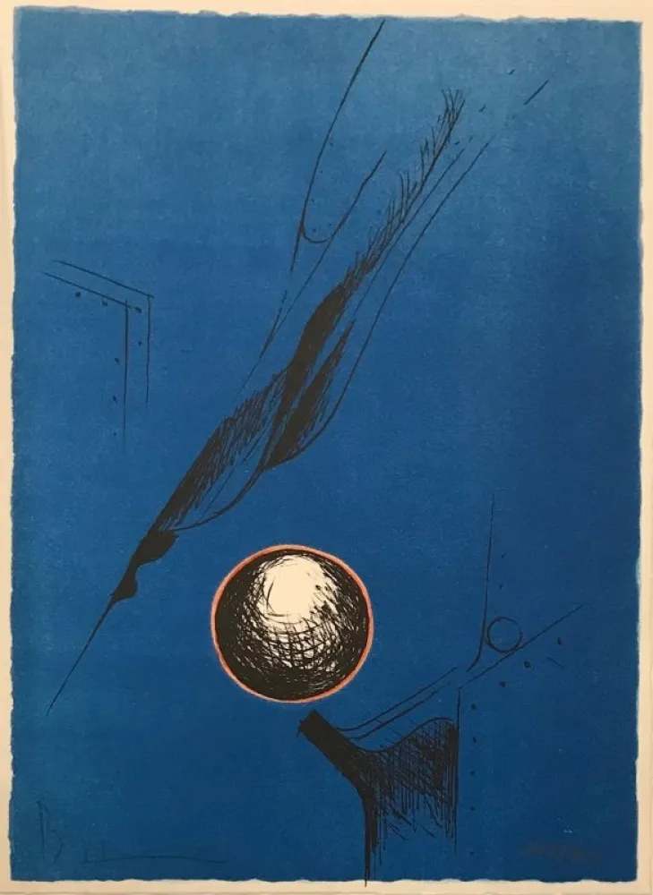 Lithografie Heiliger - Erker-Treffen 3