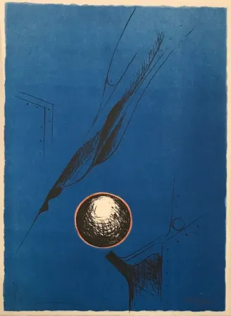 Lithografie Heiliger - Erker-Treffen 3