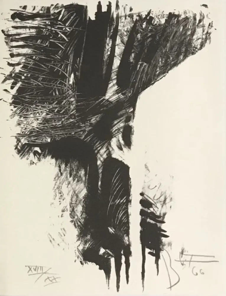 Lithografie Heiliger - Hommage à Hans Arp 