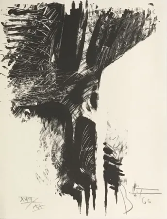 Lithografie Heiliger - Hommage à Hans Arp 