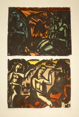 Houtsnede Helbig - „DIES SANCTIFICATVS ILLUXIT NOBIS