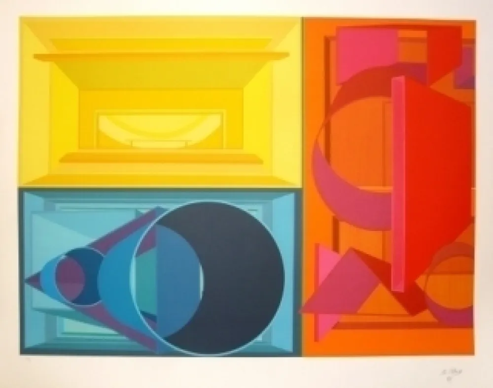 Lithografie Held - Jewel of Dalmatia