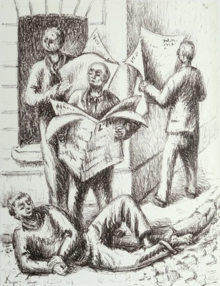 Lithografie Helion - Brunidor II