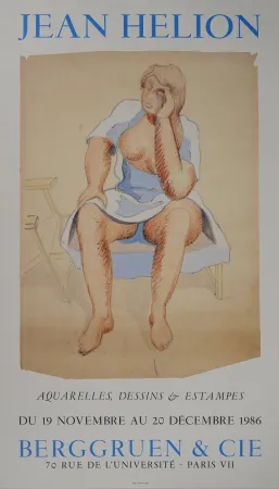 Geïllustreerd Boek Helion - Modèle à la robe ouverte