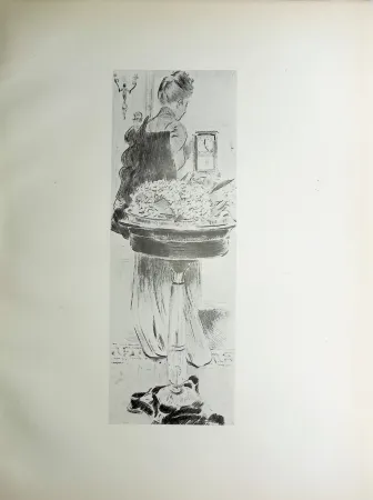 Poster Helleu - La jardinière empire