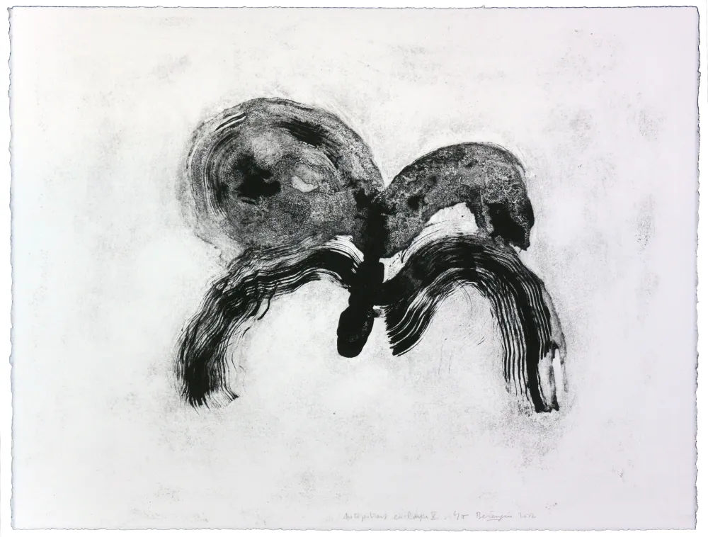 Lithografie Henin - Auportrait en carpe X