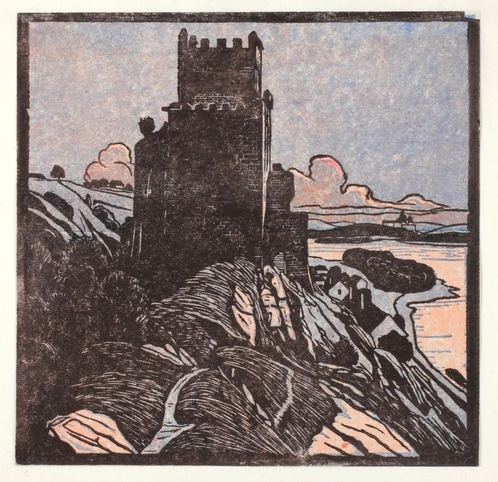 Houtsnede Henneberg - Weitenegg