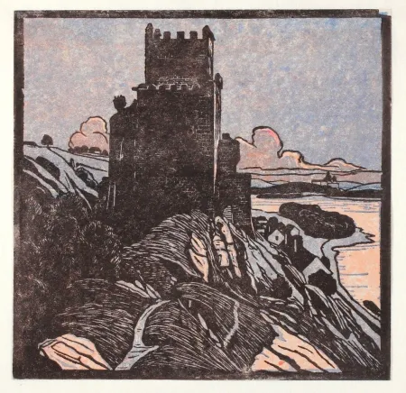 Houtsnede Henneberg - Weitenegg