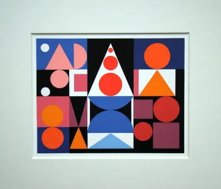 Zeefdruk Herbin - Fer Acier, 1946