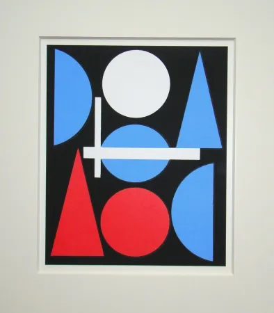 Zeefdruk Herbin - Nue