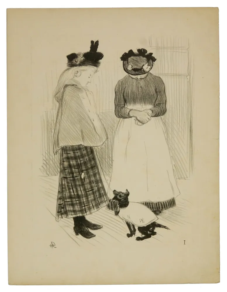 Lithografie Hermann-Paul - 1. Distractions permises