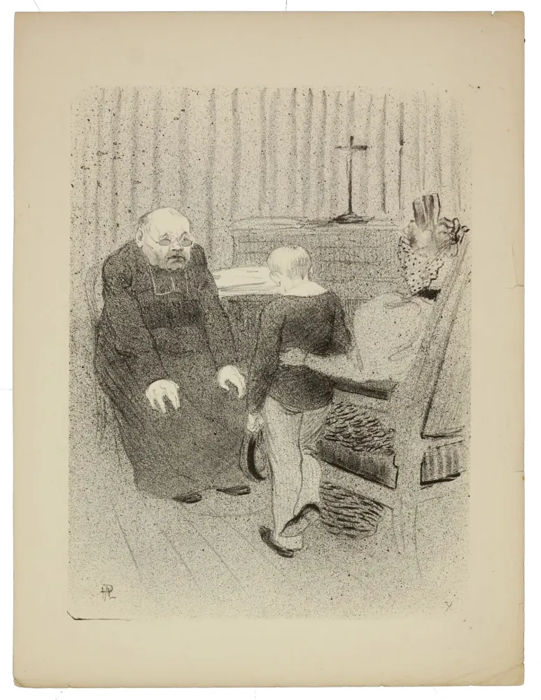 Lithografie Hermann-Paul - 10. Le tour