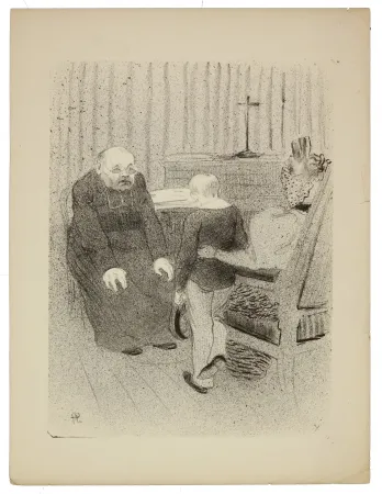 Lithografie Hermann-Paul - 10. Le tour