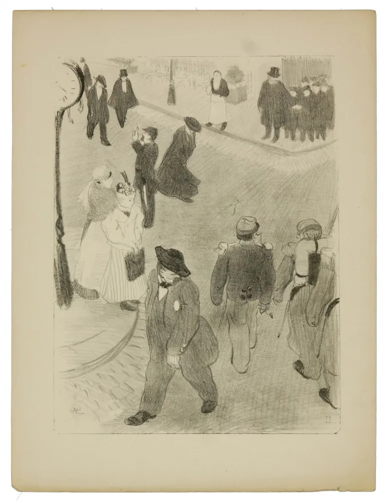 Lithografie Hermann-Paul - 2. L'uniforme