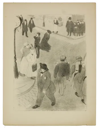 Lithografie Hermann-Paul - 2. L'uniforme