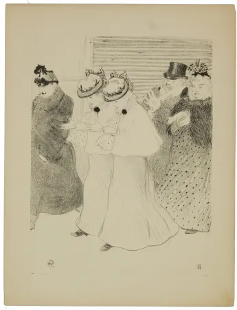 Lithografie Hermann-Paul - 3. Gens comme il faut 