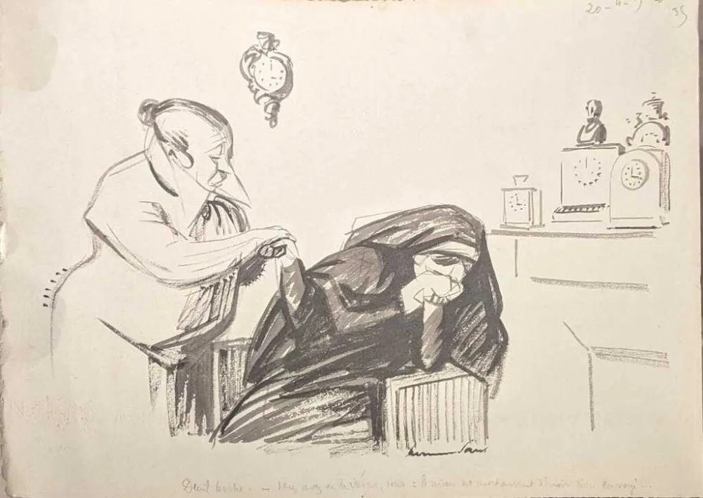 Geen Techniek Hermann-Paul - Deuil boche