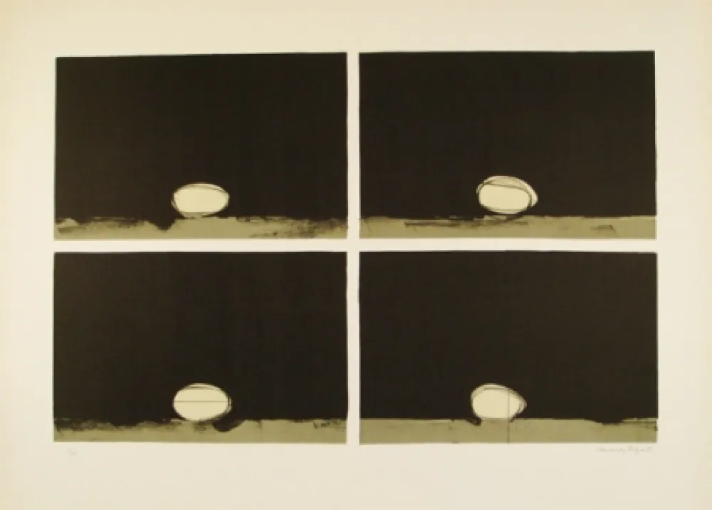 Lithografie Hernandez Pijuan - 4 ous