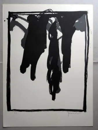 Lithografie Hernandez Pijuan - A.L. Barcelona-III