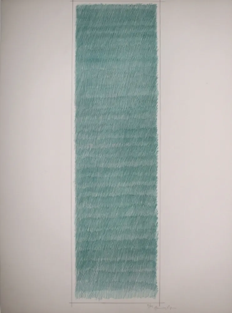 Lithografie Hernandez Pijuan - Cartel avant la lettre de las exposiciones Galeria Joan Prats y Galeria Ciento