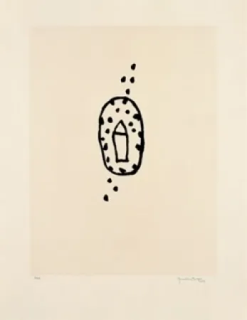 Ets En Aquatint Hernandez Pijuan - Casa amb jardi 2