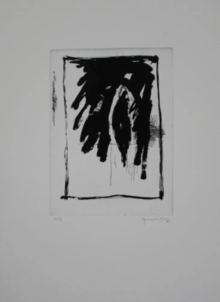 Ets En Aquatint Hernandez Pijuan - Claustre / Cloister