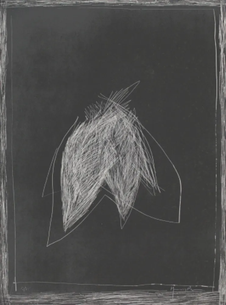 Lithografie Hernandez Pijuan - Fulles III