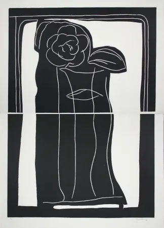 Linosnede Hernandez Pijuan - Gerro amb flors / Vase with Flowers