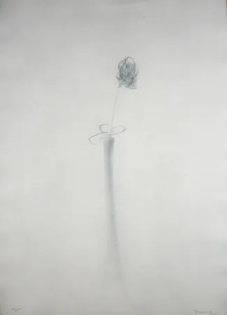 Gravure Hernandez Pijuan - Gerro i flor