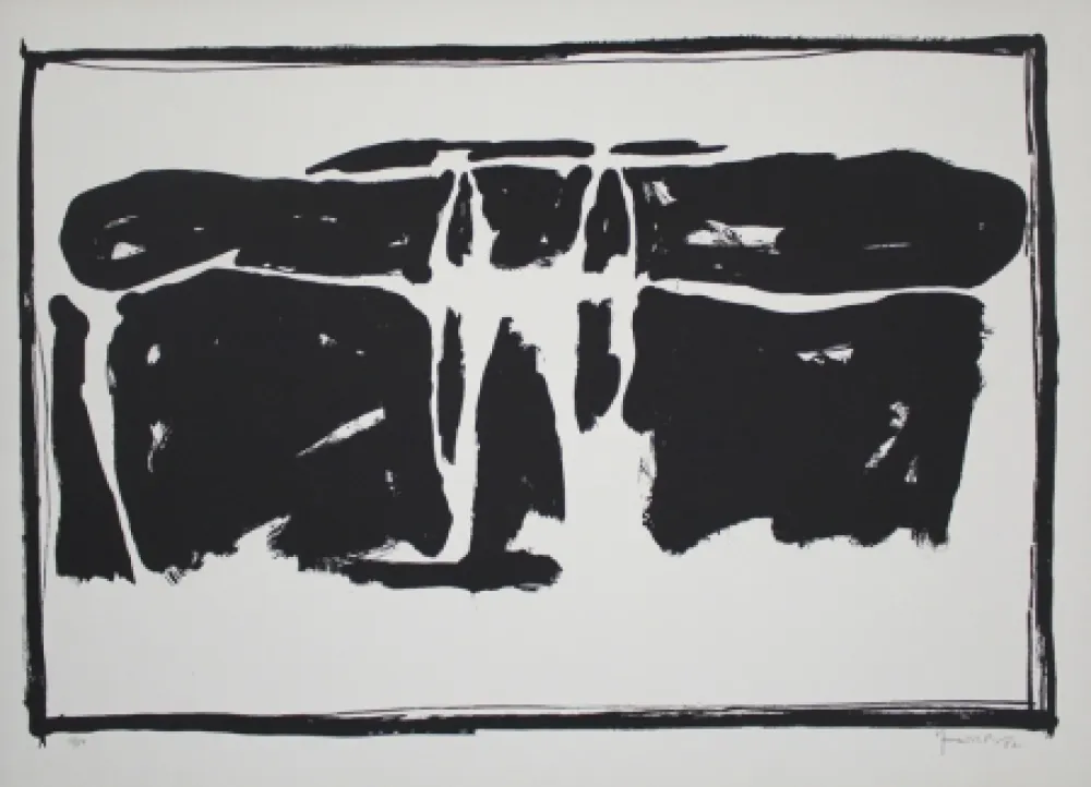 Lithografie Hernandez Pijuan - Landscape 1