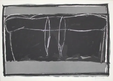 Lithografie Hernandez Pijuan - Landscape 3