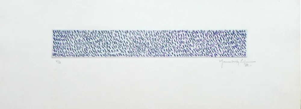 Lithografie Hernandez Pijuan - Polychrome 9