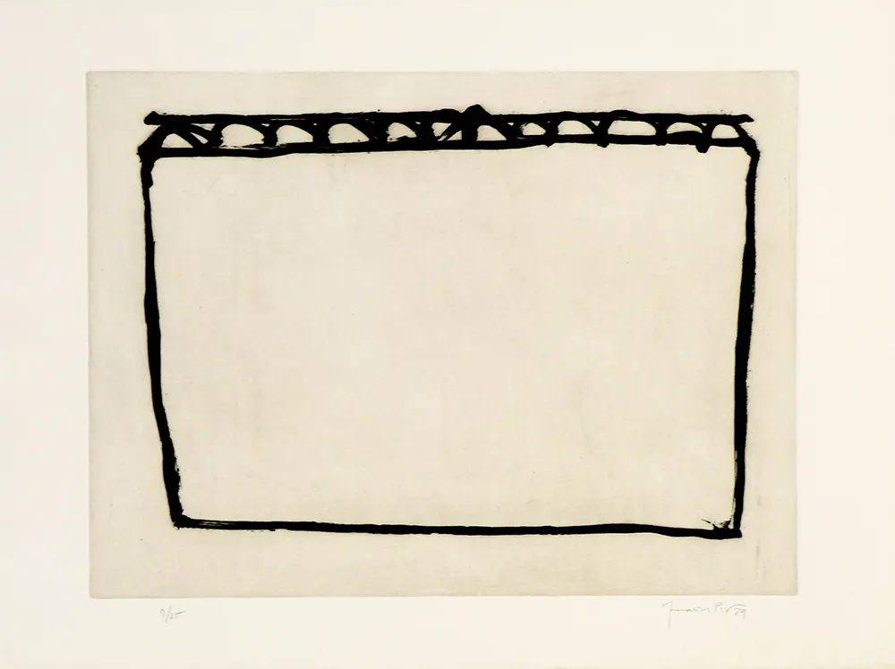 Gravure Hernandez Pijuan - Recorrido para un espacio IV