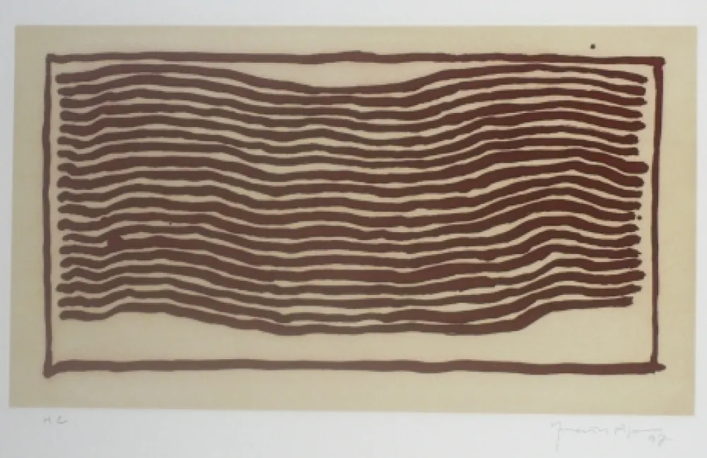 Aquatint Hernandez Pijuan - Sans titre 2