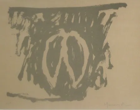 Lithografie Hernandez Pijuan - Sans titre 4