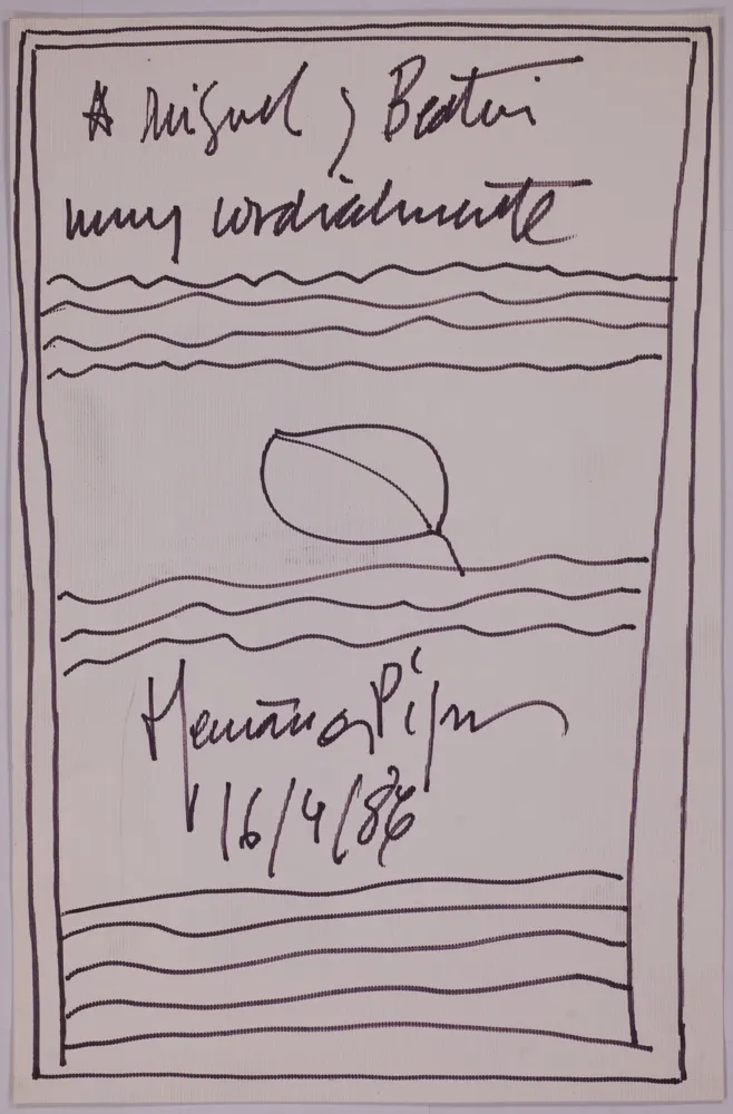 Geen Techniek Hernandez Pijuan - Untitled