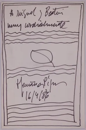 Geen Techniek Hernandez Pijuan - Untitled