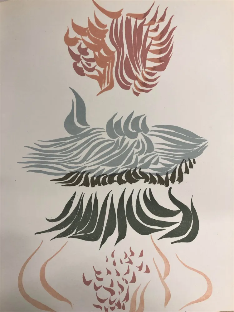 Lithografie Herold - Composition,