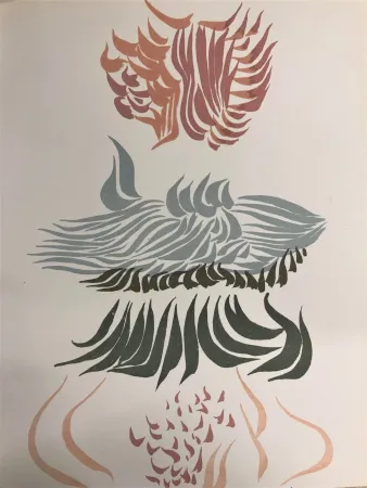 Lithografie Herold - Composition,