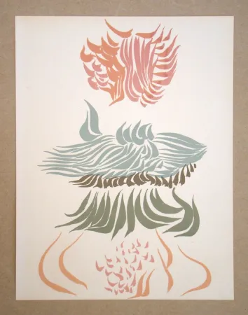 Lithografie Herold - Composition abstrait