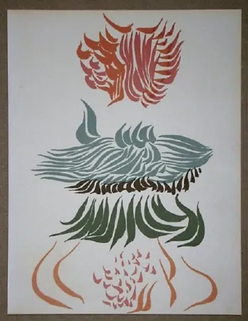 Lithografie Herold - Composition pour XXe Siècle
