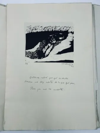 Geïllustreerd Boek Herrero - Fábula del hombre que quería morir y no moría y se empezó a aburrir